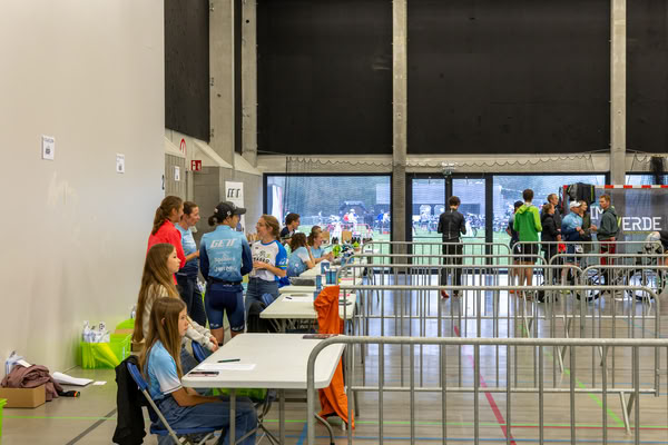Rond de wedstrijd aan De Gavers.