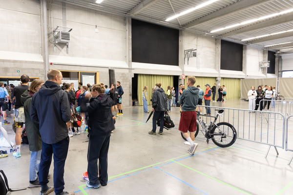Rond de wedstrijd aan De Gavers.
